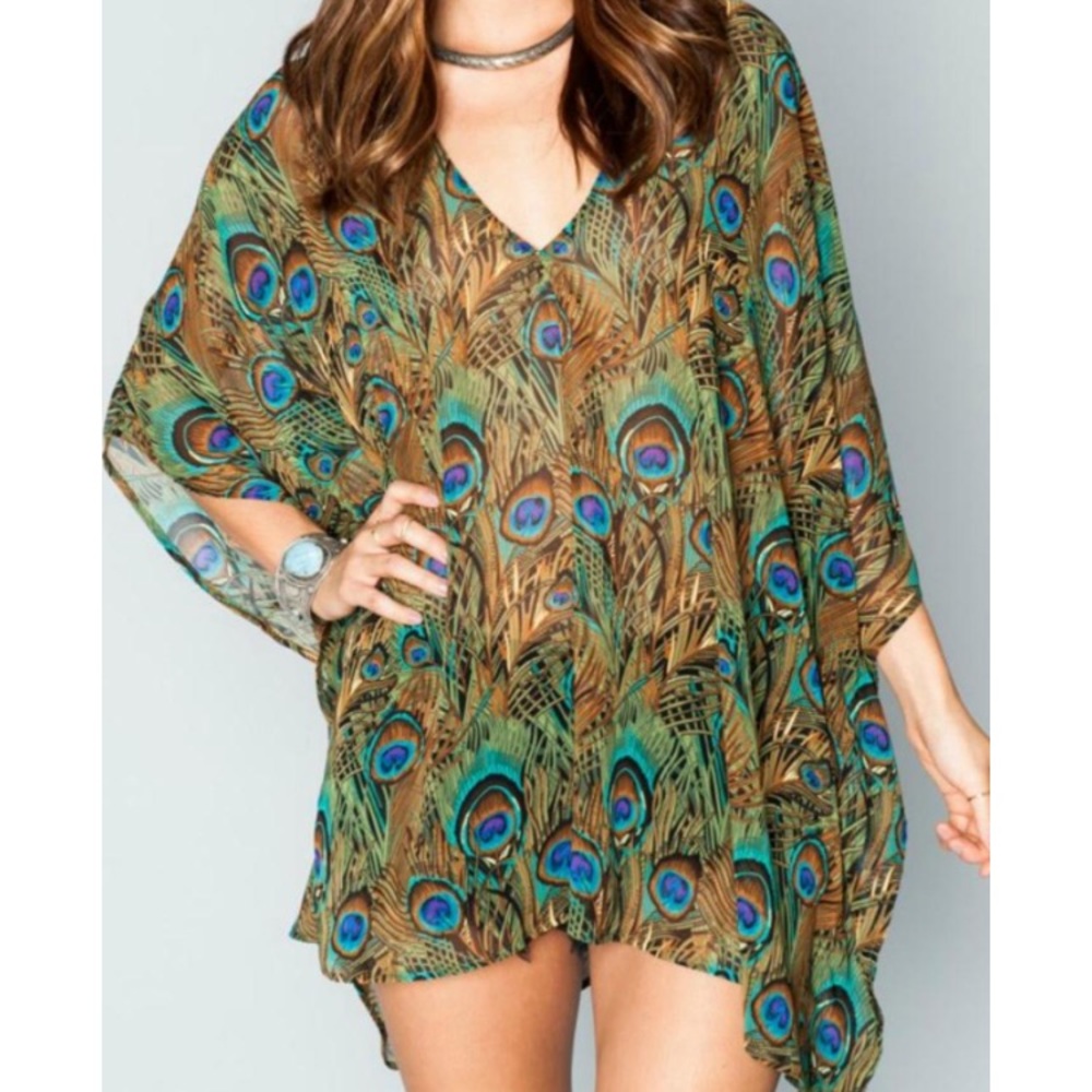 Show me your mumu peacock Tunic